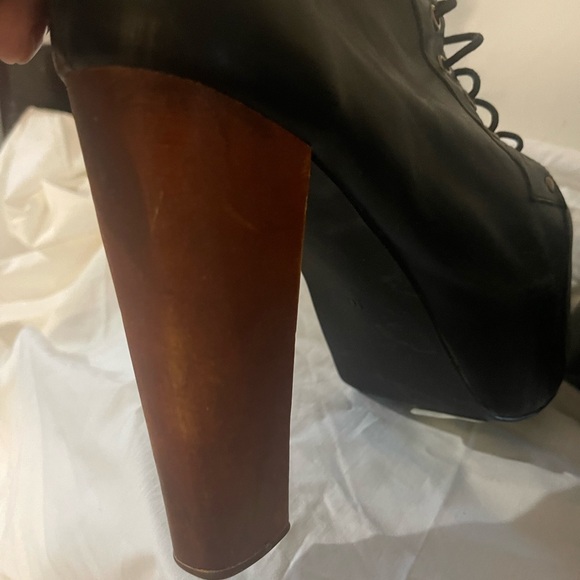 Jeffrey Campbell Platform Ankle Boots - Picture 7 of 8